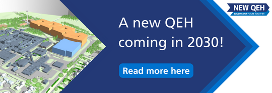Image text: A new QEH coming in 2030!